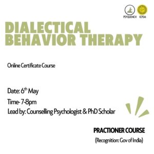 Dialectical Behavior Therapy