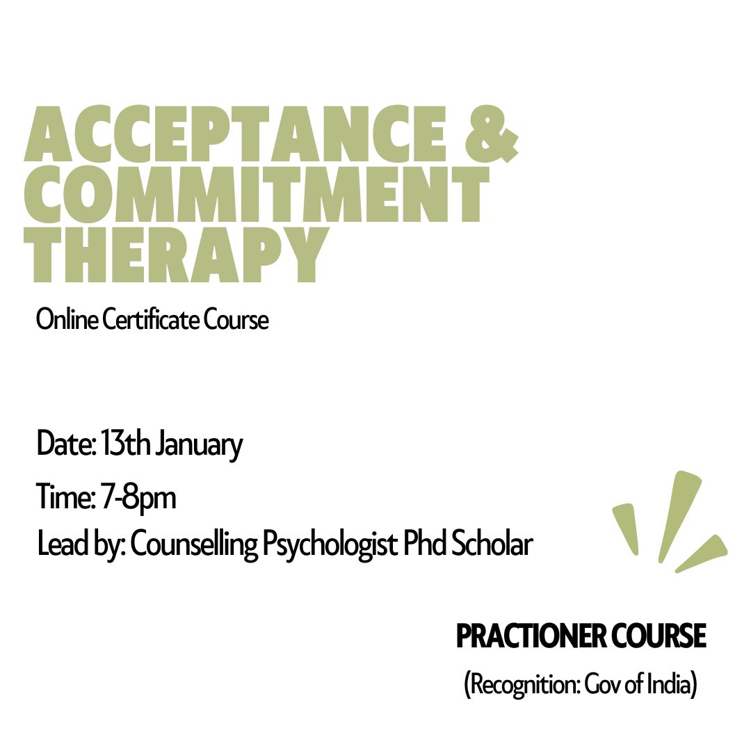 Acceptance & Commitment Therapy
