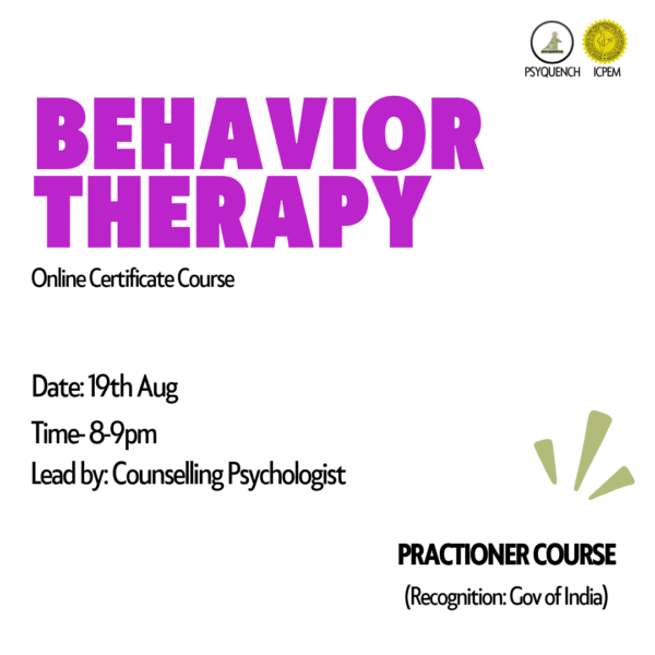 Behavior Therapy
