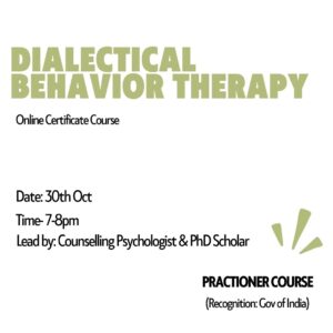 Dialectical Behavior Therapy