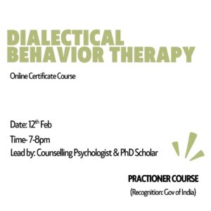 Dialectical Behavior Therapy