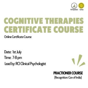 Cognitive Therapies (CBT & RBT)