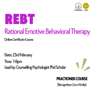 Rational Emotive Behavior Therapy
