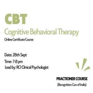 Cognitive Behavior Therapy