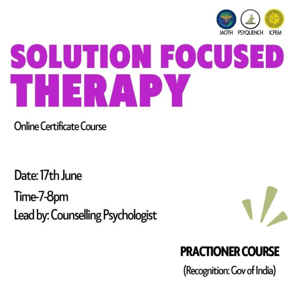 Solution Focused Therapy