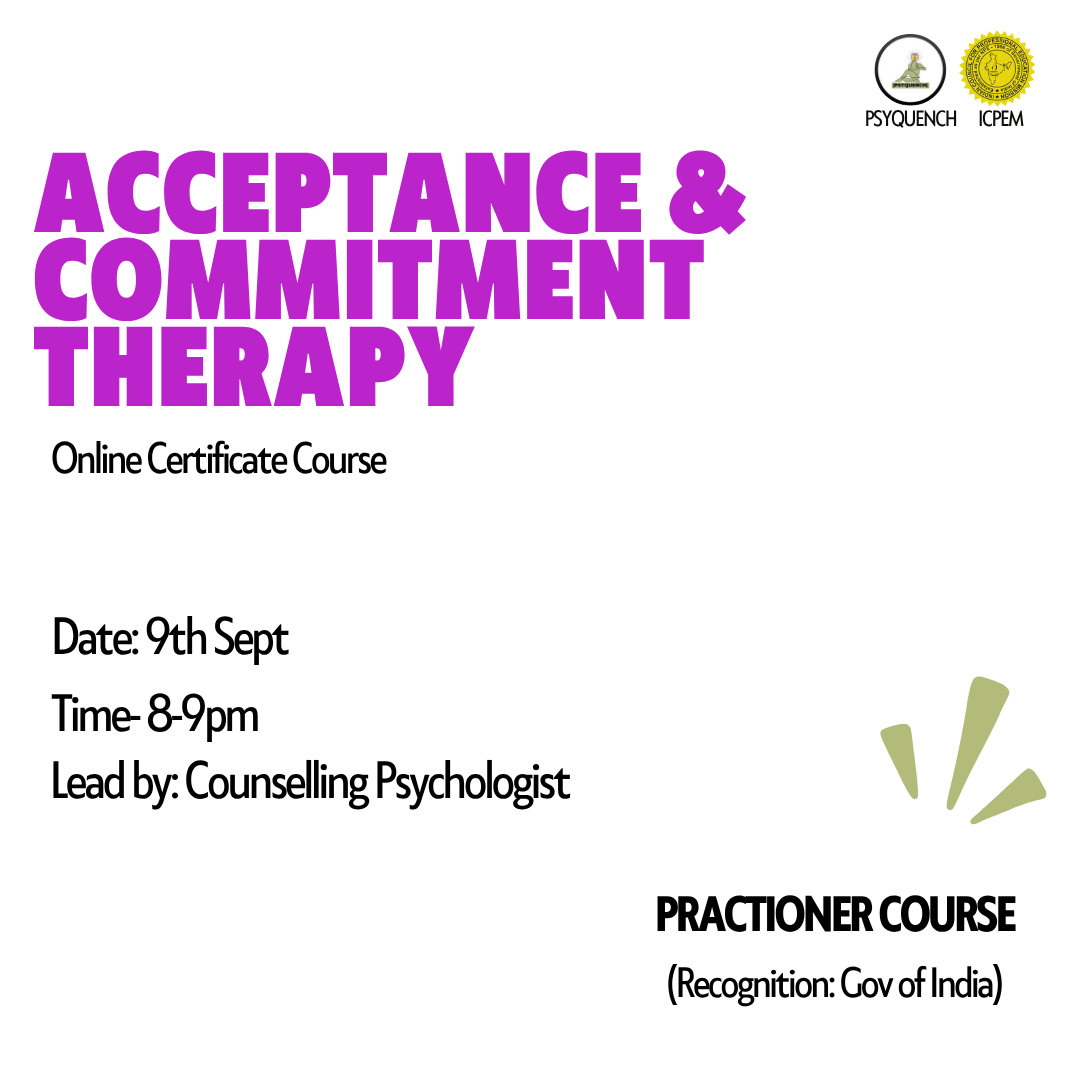 Acceptance & Commitment Therapy