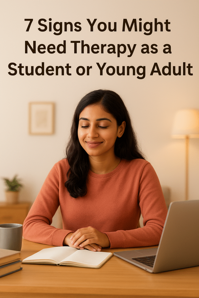 7 Signs You Might Need Therapy as a Student or Young Adult