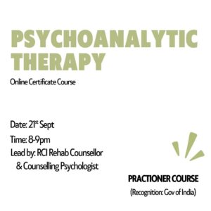 Psychoanalytic Therapy