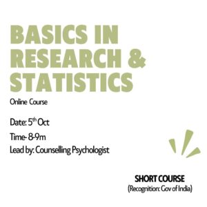 BASICS OF RESEARCH & STATISTICS IN PSYCHOLOGY