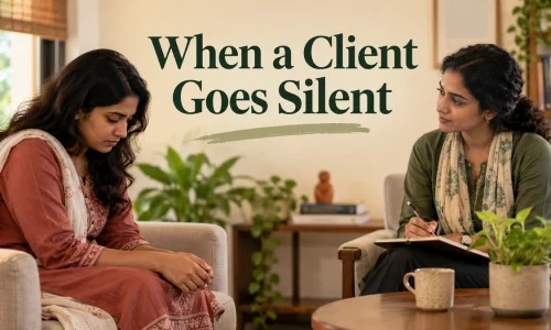 silence in counselling session